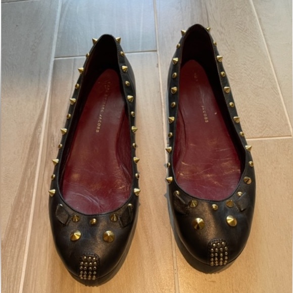 Marc Jacobs studded mouse ballerina flats - Picture 6 of 6